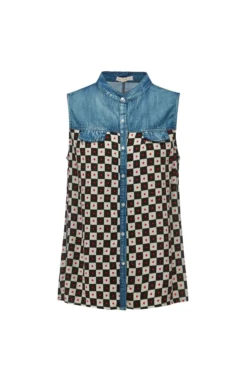 CAMICIA SMANICATA