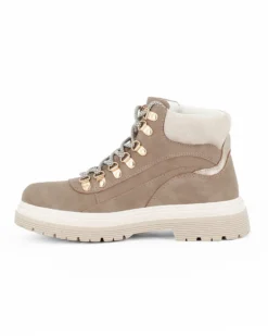 CANGURO - Scarponcino beige con lacci
