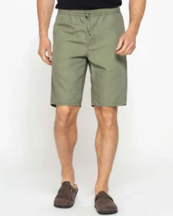 CARRERA - Bermuda verde militare tasca america