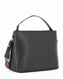CARRERA - Borsa nera con un manico
