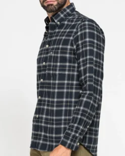 CARRERA - CAMICIA UOMO IN FLANELLA LEGGERA FANTASIA SCOZZESE