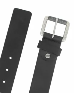 CARRERA - Cinta nera in VERA PELLE da uomo