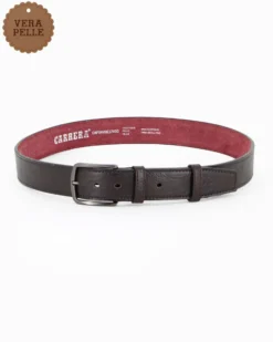 CARRERA - Cintura marrone da uomo