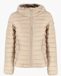 CARRERA - GIUBBINO DONNA BEIGE CON CAPPUCCIO 100GR RIPSTOP