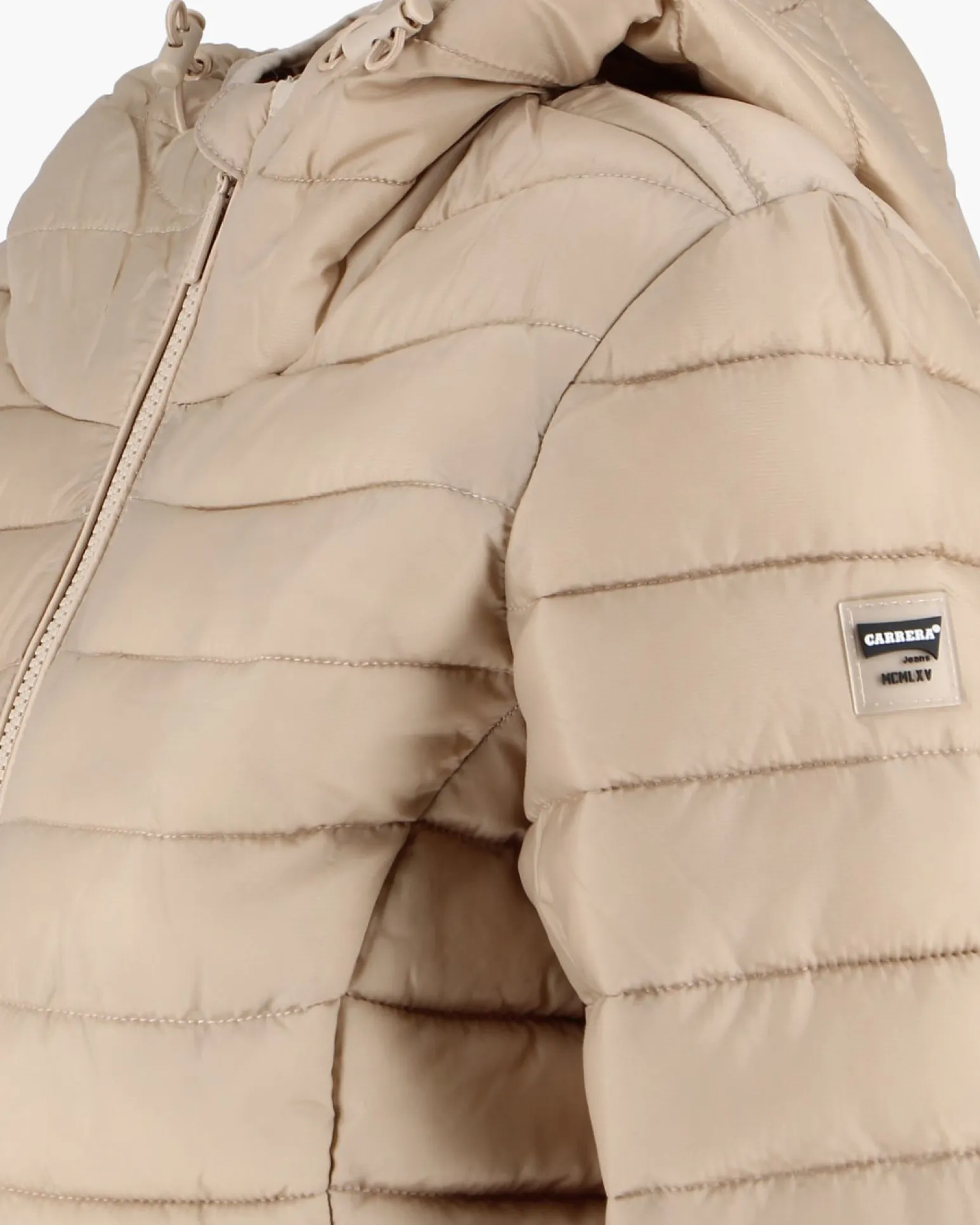 CARRERA - GIUBBINO DONNA BEIGE CON CAPPUCCIO 100GR RIPSTOP