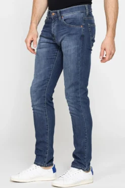CARRERA - JEANS 5 TASCHE ELASTICIZZATO SABBIATO MEDIO