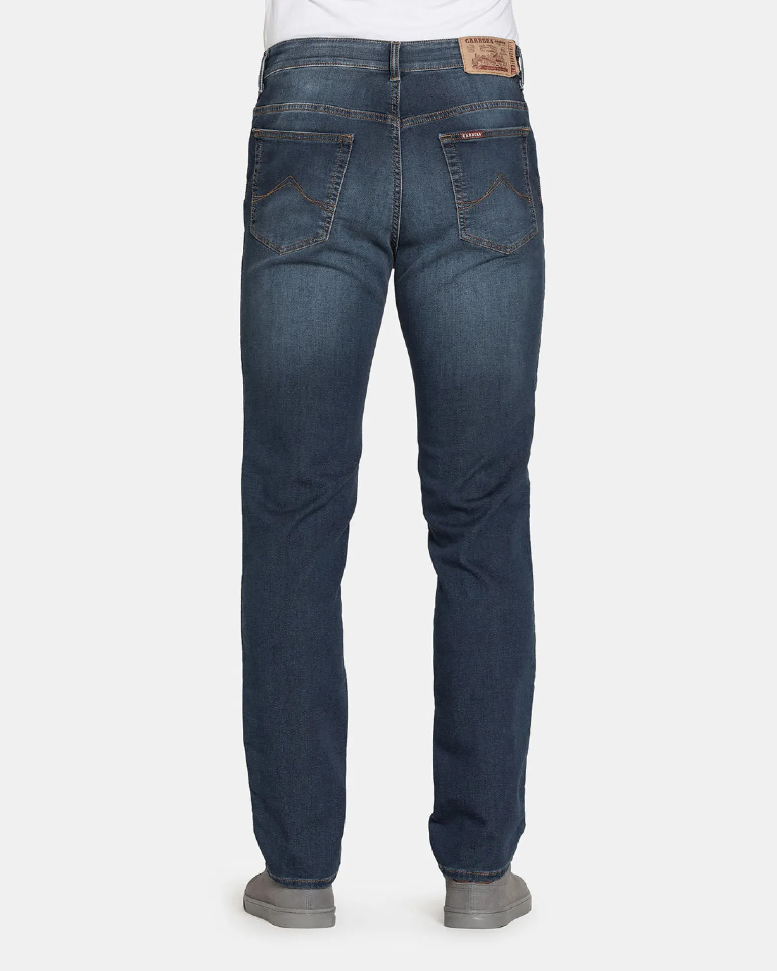 CARRERA - JEANS 5T ELASTICIZZATO DENIM FELPA