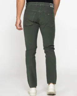 CARRERA - JEANS VERDE PILOR MOLESKIN SLIM STRETCH