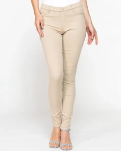 CARRERA - LEGG-JEANS BEIGE SUPER STRETCH