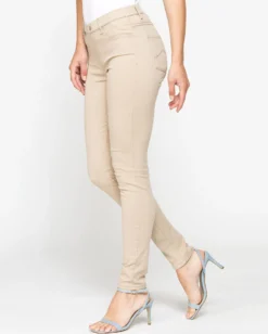 CARRERA - LEGG-JEANS BEIGE SUPER STRETCH