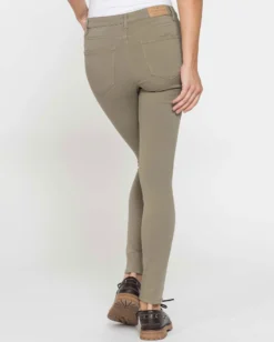 CARRERA - LEGG-JEANS MILITARE DONNA 5 tasche con zip