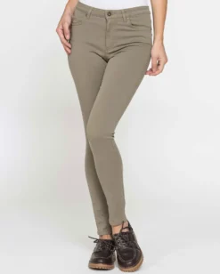 CARRERA - LEGG-JEANS MILITARE DONNA 5 tasche con zip