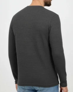 CARRERA - MAGLIA MANICA LUNGA A GIROCOLLO GRIGIO