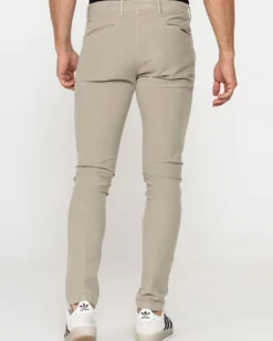 CARRERA - PANTALONE BEIGE DA UOMO IN FUSTAGNO STRETCH