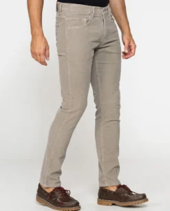 CARRERA - PANTALONE BEIGE IN VELLUTO 1000r STRETCH