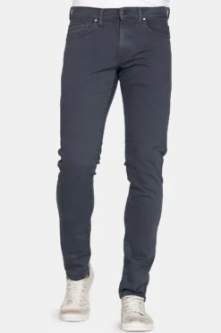 CARRERA - PANTALONE BLU DA UOMO IN BULL DENIM SLIM FIT CON TINUTRA OLD