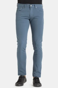 CARRERA - Pantalone da uomo slim fit blu in cotone elasticizzato