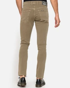 CARRERA - PANTALONE  FANGO 5 TASCHE COTONE ELASTICIZZATO SLIM FIT