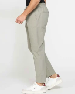 CARRERA - Pantalone in ripstop con coulisse in vita tortora da uomo