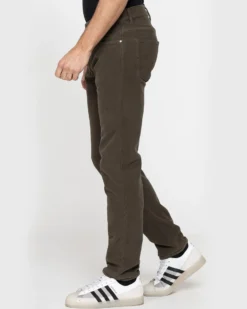 CARRERA - PANTALONE MARRONE 5 TASCHE  IN PESANTE FUSTAGNO STRETCH