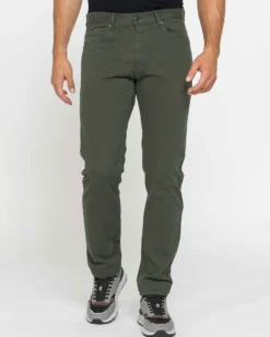 CARRERA - Pantalone militare 5 tasche in pesante gabardina di cotone