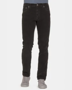 CARRERA - PANTALONE NERO 5TASCHE IN VELLUTO 1000 RIGHE STRETCH