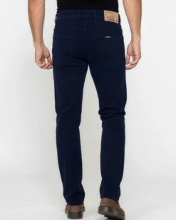 CARRERA - Pantalone 5 tache stretch blu da uomo
