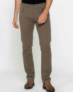 CARRERA - Pantalone 5 tache stretch fango da uomo
