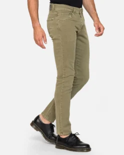 CARRERA - PANTALONE TORTORA 5 TASCHE COTONE ELASTICIZZATO SLIM FIT