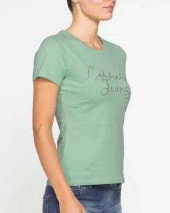CARRERA - Tshirt mezza manica in jersey di cotone con stampa frontale