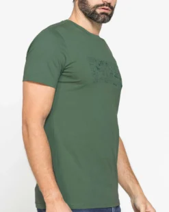 CARRERA - Tshirt mezza manica in jersey con stampa frontale