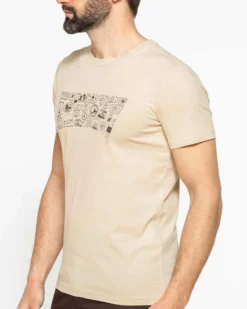 CARRERA - Tshirt mezza manica in jersey con stampa frontale