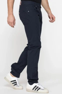 CARRERA - UOMO PANTALONE BLU IN TELA 5 TASCHE