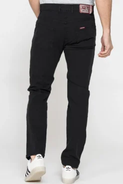 CARRERA - UOMO PANTALONE NERO IN TELA 5 TASCHE