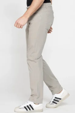 CARRERA - UOMO PANTALONE TORTORA IN TELA 5 TASCHE