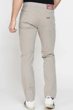 CARRERA - UOMO PANTALONE TORTORA IN TELA 5 TASCHE