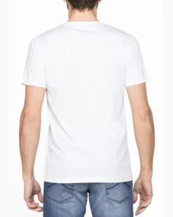 CARRERA - UOMO TSHIRT BIANCA MEZZA MANICA LOGO