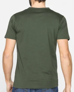 CARRERA - UOMO TSHIRT VERDE MEZZA MANICA