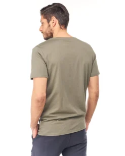 CARRERA - UOMO TSHIRT VERDE MEZZA MANICA LOGO