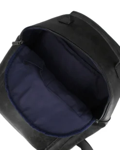 CARRERA - Zaino ufficio nero con due tasche frontali