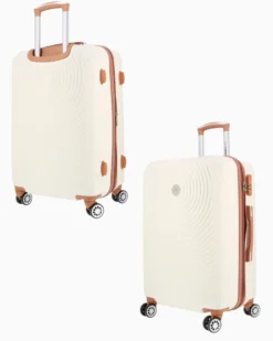 CHARRO - TROLLEY BEIGE 4 RUOTE IN ABS