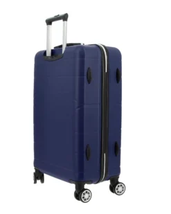 CHARRO- Trolley in ABS a righe orizzontali con 4 ruote doppie