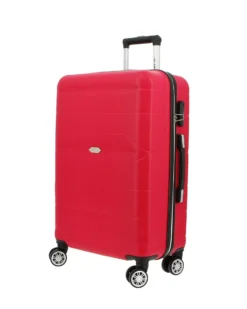 CHARRO - TROLLEY IN ABS A RIGHE ORIZZONTALI CON 4 RUOTE DOPPIE