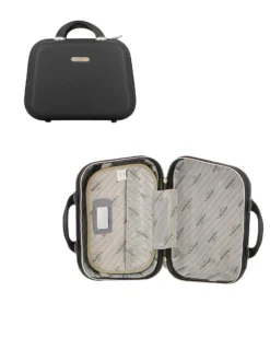CHARRO - TROLLEY IN ABS A RIGHE ORIZZONTALI CON 4 RUOTE DOPPIE