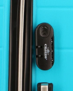 CHARRO - TROLLEY IN ABS A RIGHE ORIZZONTALI CON 4 RUOTE DOPPIE