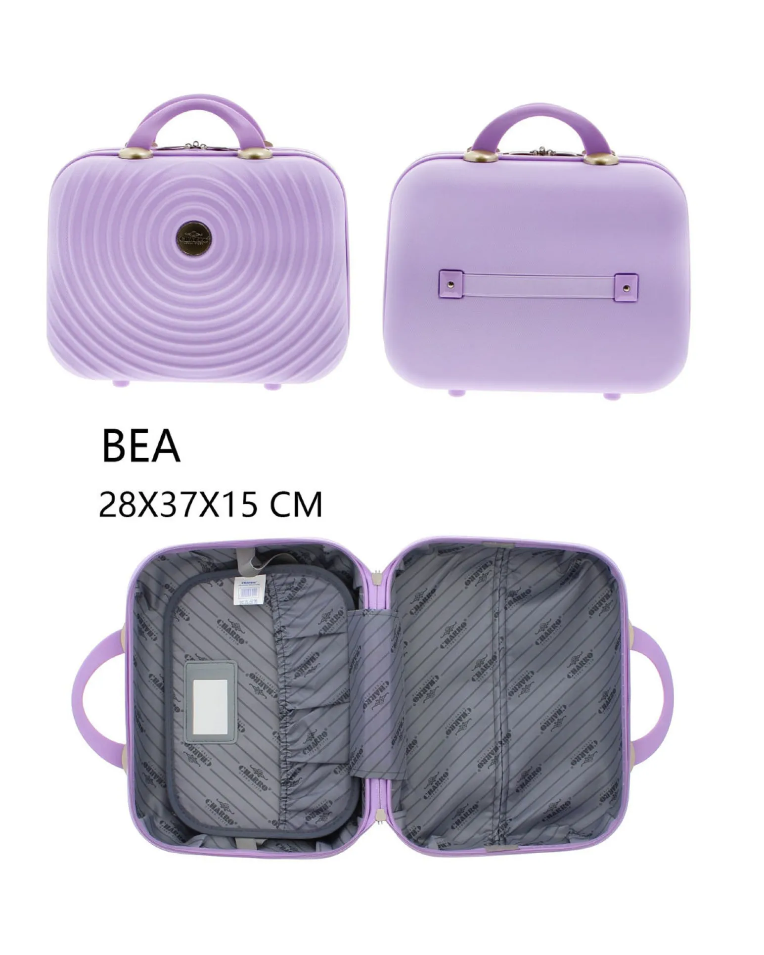 CHARRO - TROLLEY LILLA 4 RUOTE IN ABS