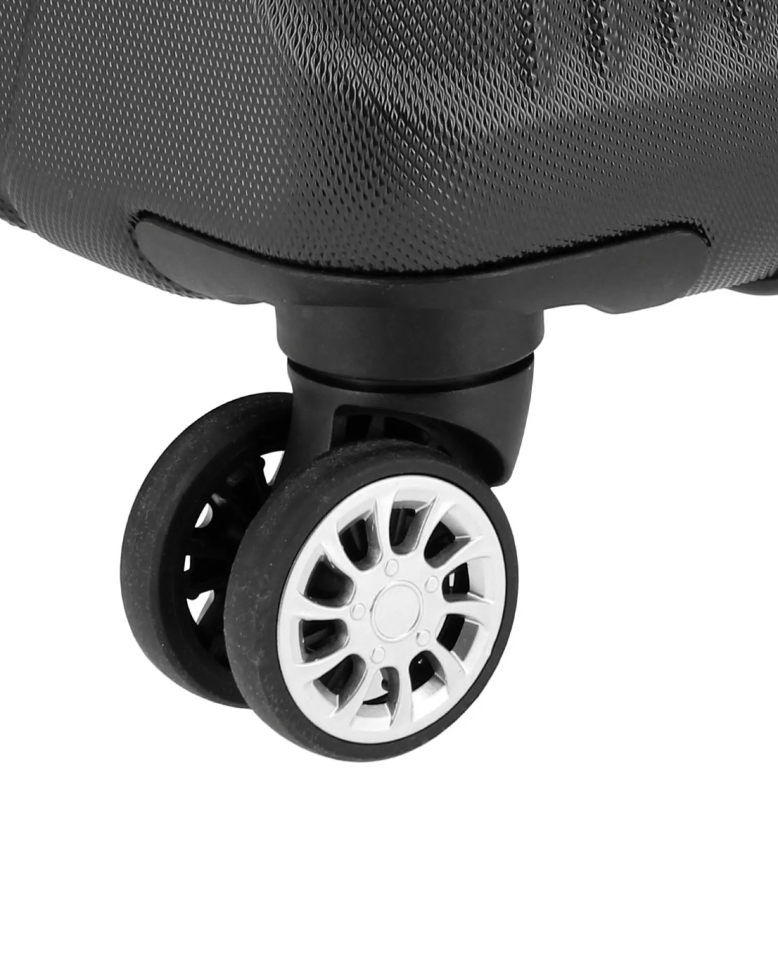CHARRO - TROLLEY NERO IN ABS 4 RUOTE