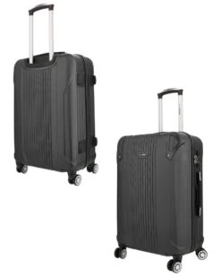 CHARRO - TROLLEY NERO IN ABS 4 RUOTE