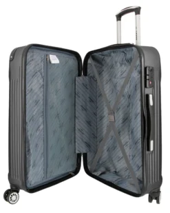 CHARRO - TROLLEY NERO IN ABS 4 RUOTE