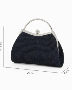 CLUTCH LUREX POMELLO SCLOCCO